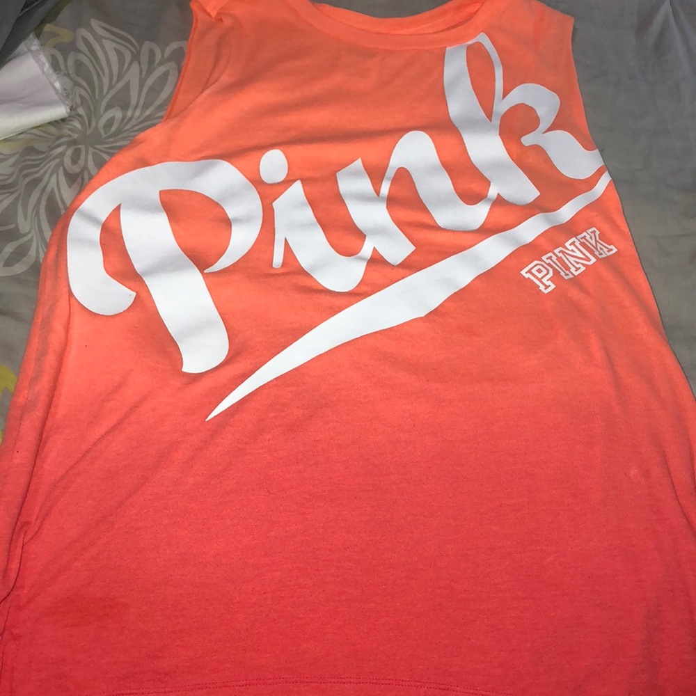 Pink muscle shirt